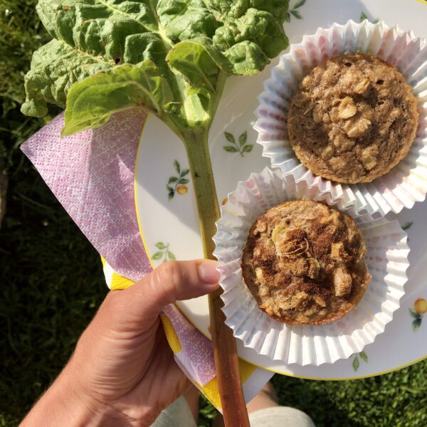 Näputoit_retsept_rabarberimuffinid